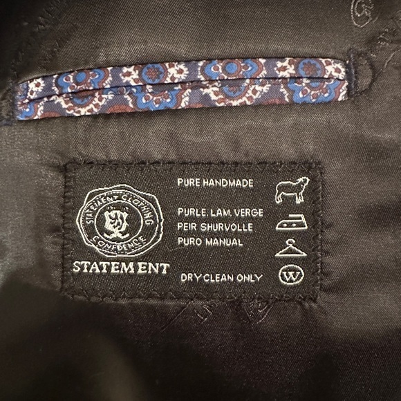 STATEMENT SPORT JACKET GIGLIO-8-BLACK‎ - Picture 9 of 11